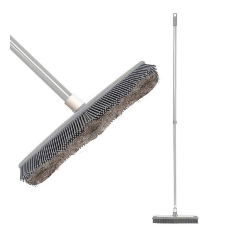 Телескопическая чудо резиновая Швабра для уборки домашних животных бытовая