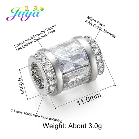 Juya медные бусины-разделители шампанского цвета