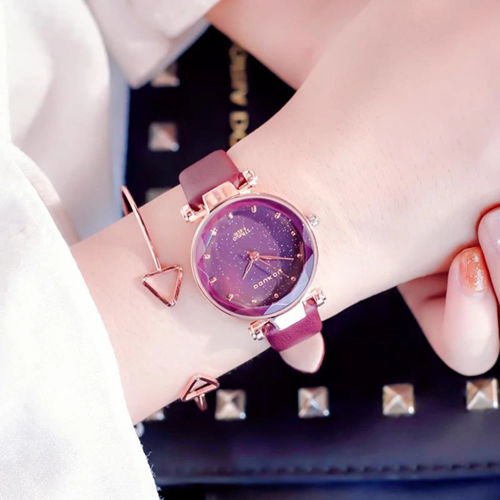 Женские часы с блестящими кристаллами 2020 модные блестящие женские браслетом под