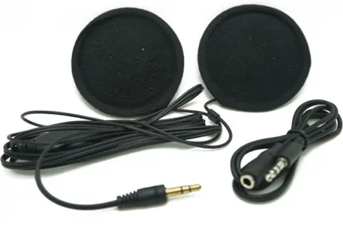 Гарнитура для мотоциклетного шлема с микрофоном и разъемом 3 5 мм радиоколонок |