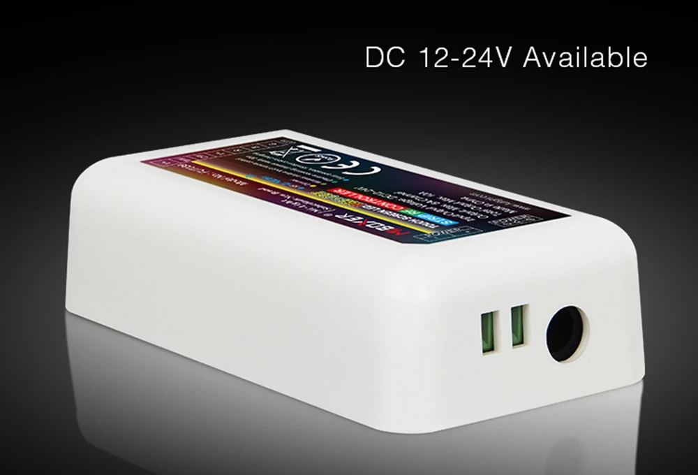 Milight FUT039 РЧ с регулируемой яркостью RGB CCT 2A* 5CH светодиодный контроллер для RGB/RGBCW/RGBWW/RGB+ CCT светодиодные ленты/Лампы/Светильники DC12-24V