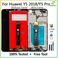 for huawei y5 2018 lcd display touch screen digitizer assembly replacement for huawei y5 pro 2018 y5 prime screen display parts