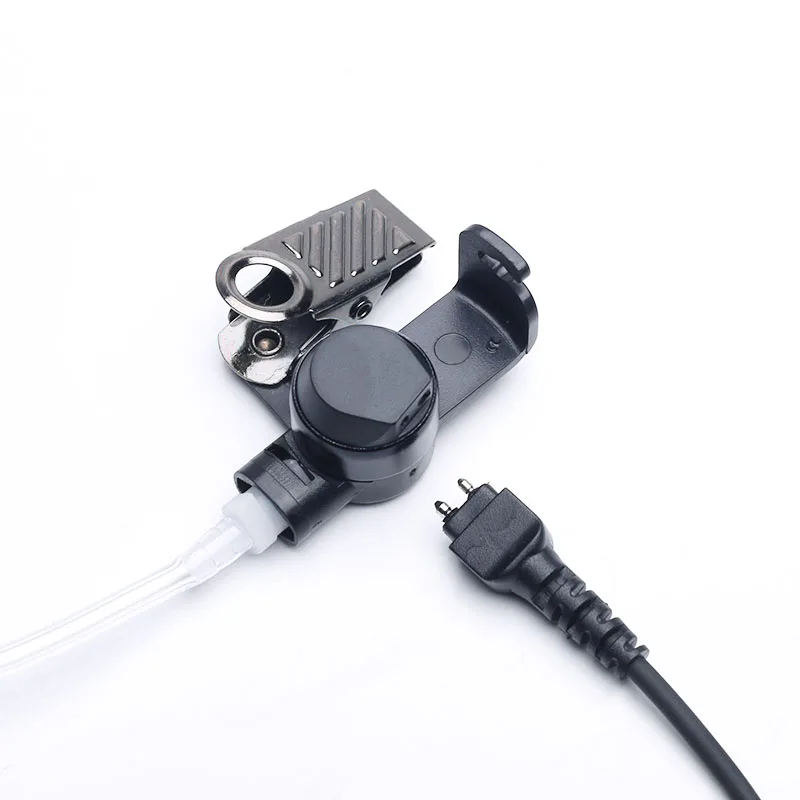 2021 Police Air Tube Earpiece Microphone PTT Headset For Motorola Two Way Radio Walkie Talkie DP4400 DP4401 DP4600 DP4800 DP4801