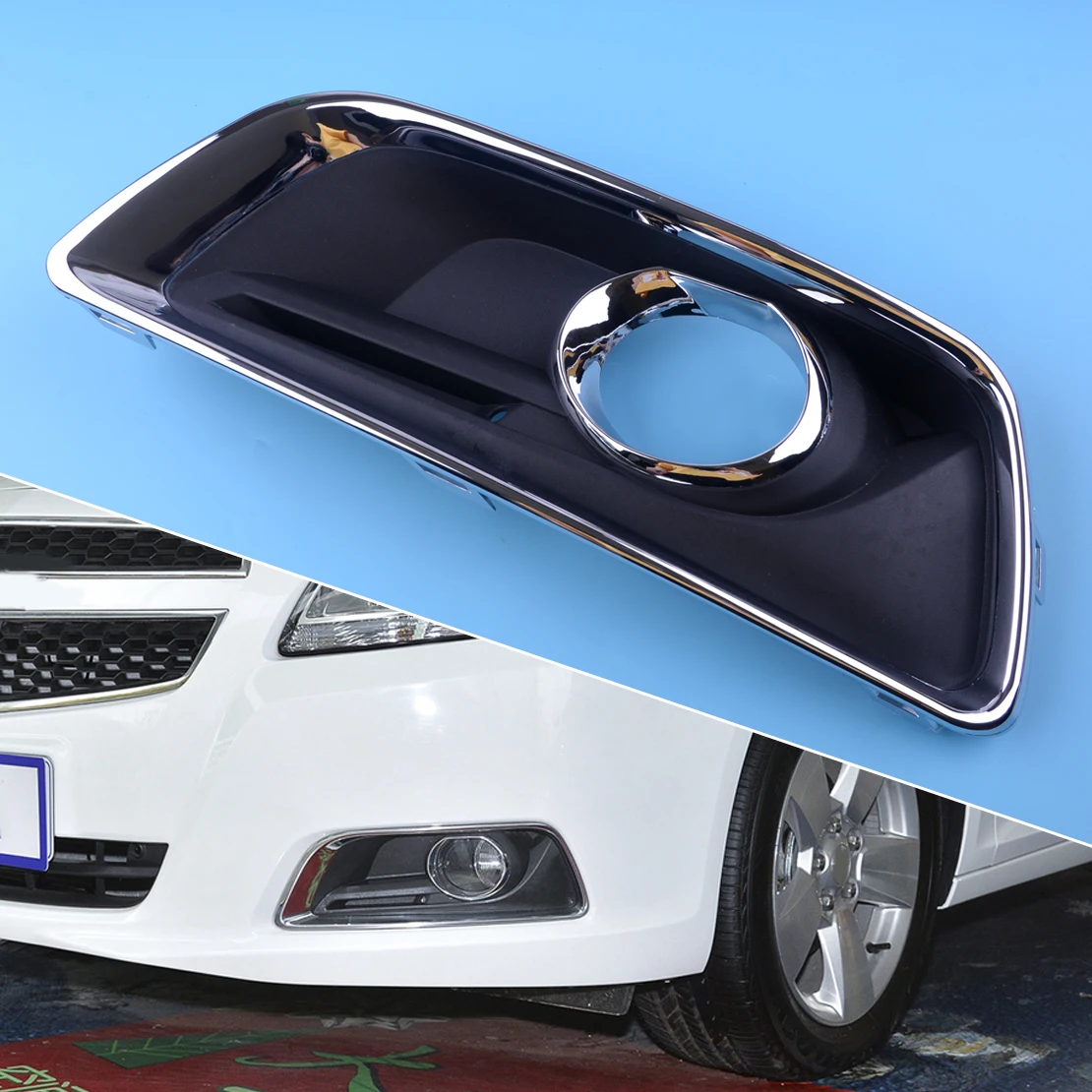 Beler ABS передняя левая противотуманная фара, светильник, рамка GM1038136, подходит для Chevy Malibu 2012 2013