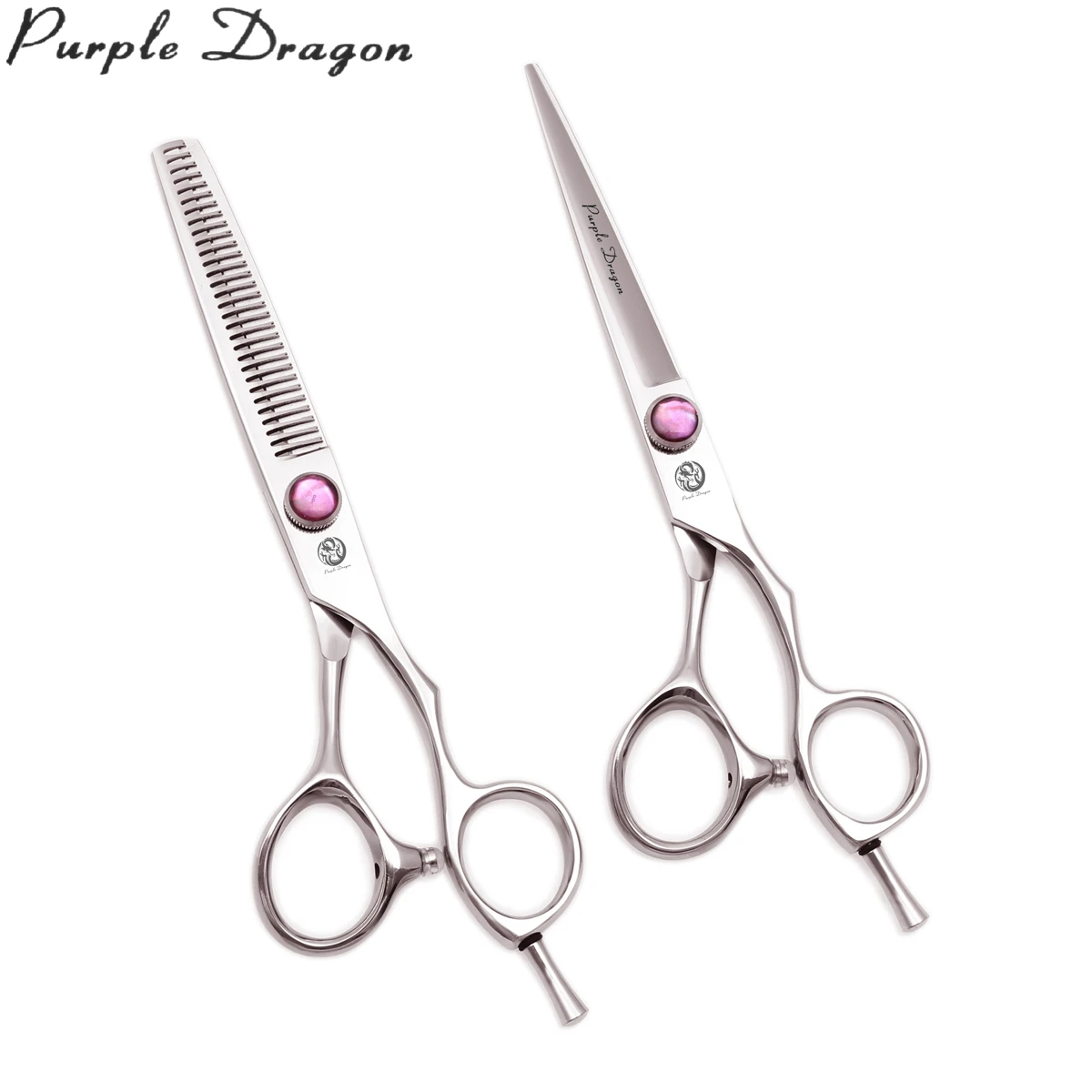 

Hair Cutting Scissors Purple Dragon Brand 5" 5.5" 6" Japan 440C Barber Thinning Shears Professional Hairdressing Scissors 9014#