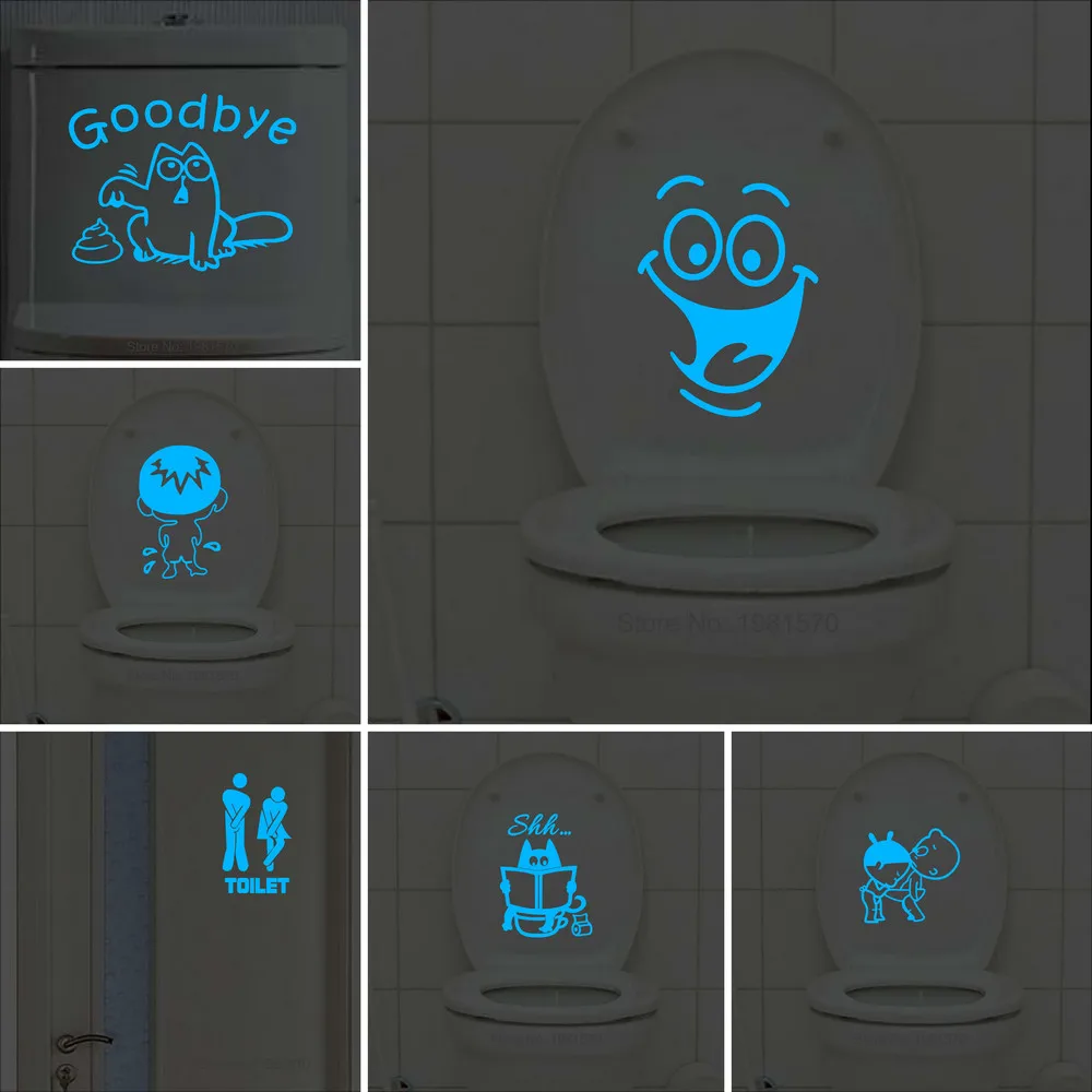Стикер для туалета стикер Знак s Настенная Наклейка детской комнаты домашний