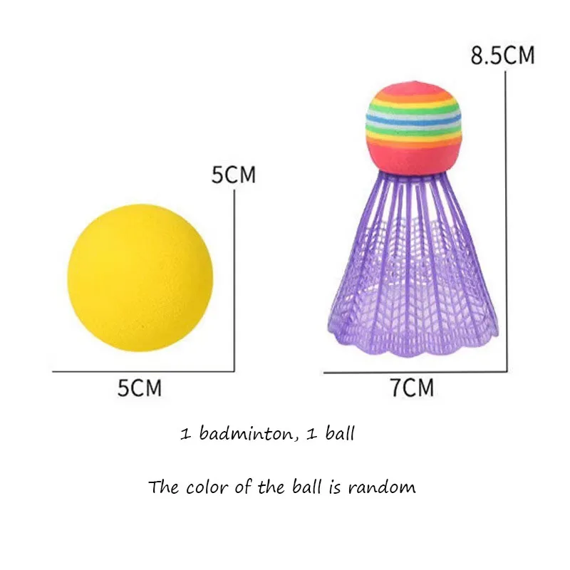 

1 set of children's tennis and badminton toys, outdoor and indoor sports toys, parent-child toys, children's gifts