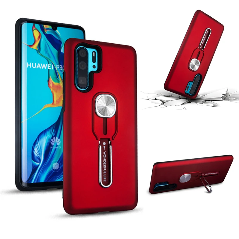Чехол для huawei P30/P30 Pro Гибридный Силиконовый ПК жесткий противоударный чехол с