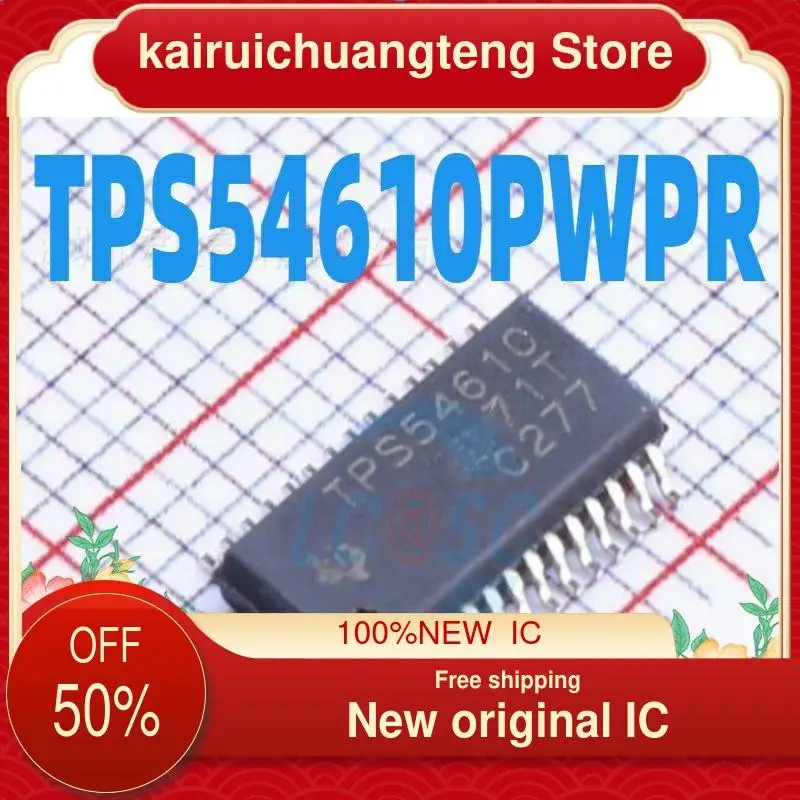 

(1 шт.) TPS54610 TPS54610PWPR SSOP-28 новый оригинальный IC
