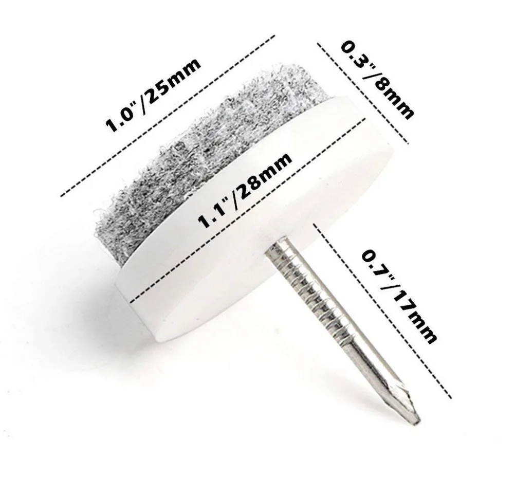 Для выведения токсинов 40 шт Круглые анкерные гвозди на украшенная цветами