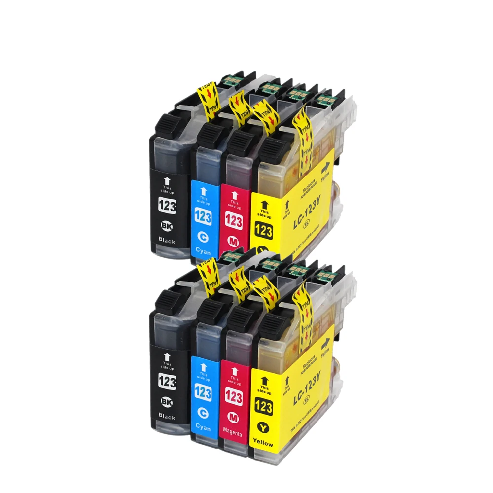Совместимые чернильные картриджи для Brother LC123 LC121 MFC J4410DW J4510DW J870DW DCP J4110DW J132W J152W J552DW