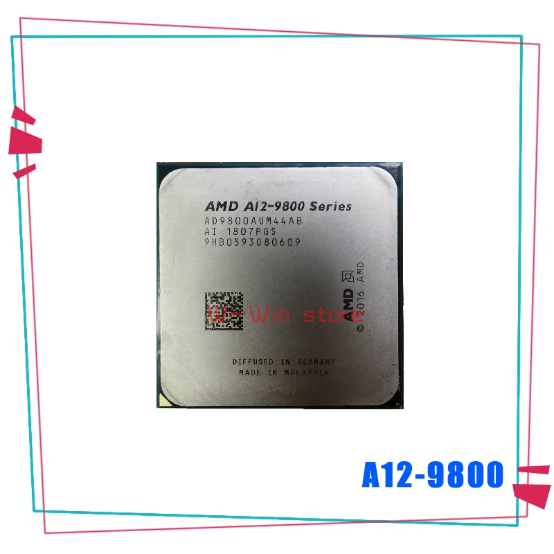 Процессор AMD с четырехъядерным процессором процессор AD9800AUM44AB Socket AM4 9800 3 8 ГГц