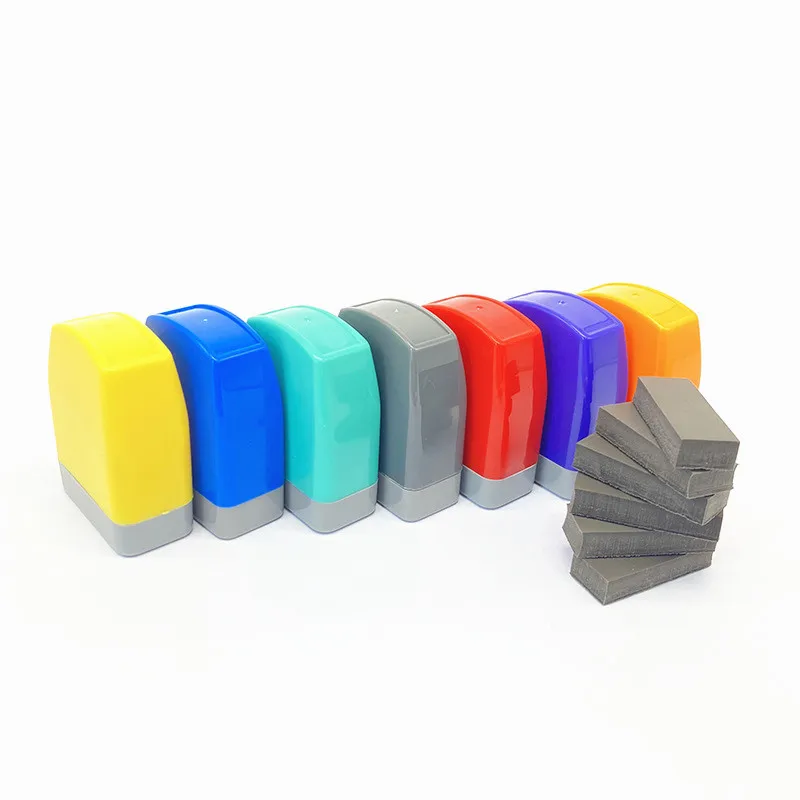 DIY штамп с именем Водонепроницаемая не выцветающая печать детский сад мультфильм