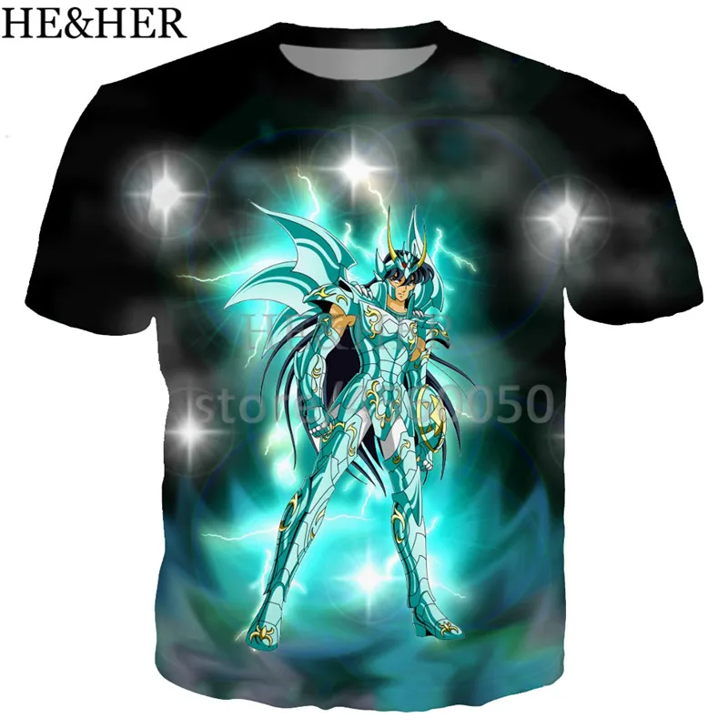 

New Cool St. Saia Bronze Shield Men's 3D Printing Fashion Short Sleeve T-Shirt Street Casual Summer Top Full Of Fun