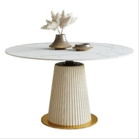 rock plate dining table modern luxury dining table and chair combination designer new dining table variable round table