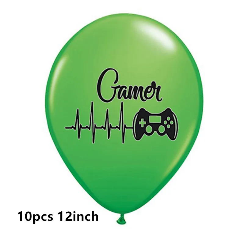 10pcs 12inch 10 шт. игровой контроллер латексный воздушный шар игра на джойстик шарики для день рождения вечерние украшения Globos мальчик дети любимые игрушки подарок поставки - Цвет: 10pcs 12inch