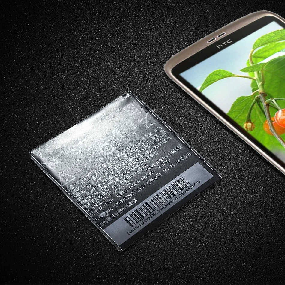 Аккумулятор BL11100 BG58100 BG86100 1650 мАч для HTC Desire V/cvc/VT T328w T328d T328t Sensation XE Z710E G14 G17 EVO 3D X515d X515m