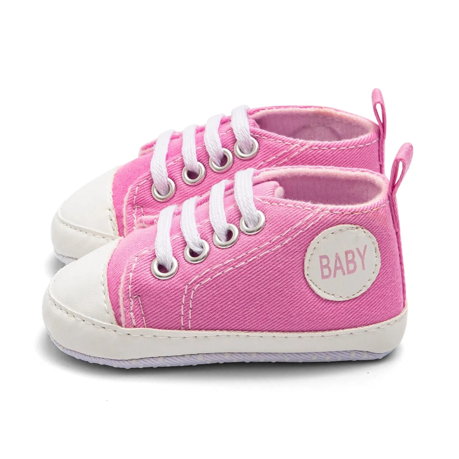 Детские холщовые классические кроссовки с принтом звезд для новорожденных