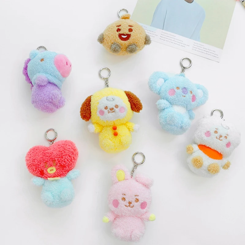 

Korea Kpop Celebrity Anime Plush Toys Pendant Kawaii Backpack Decoration Doll Stuffed Toys Exquisite Gift For Girlfriend