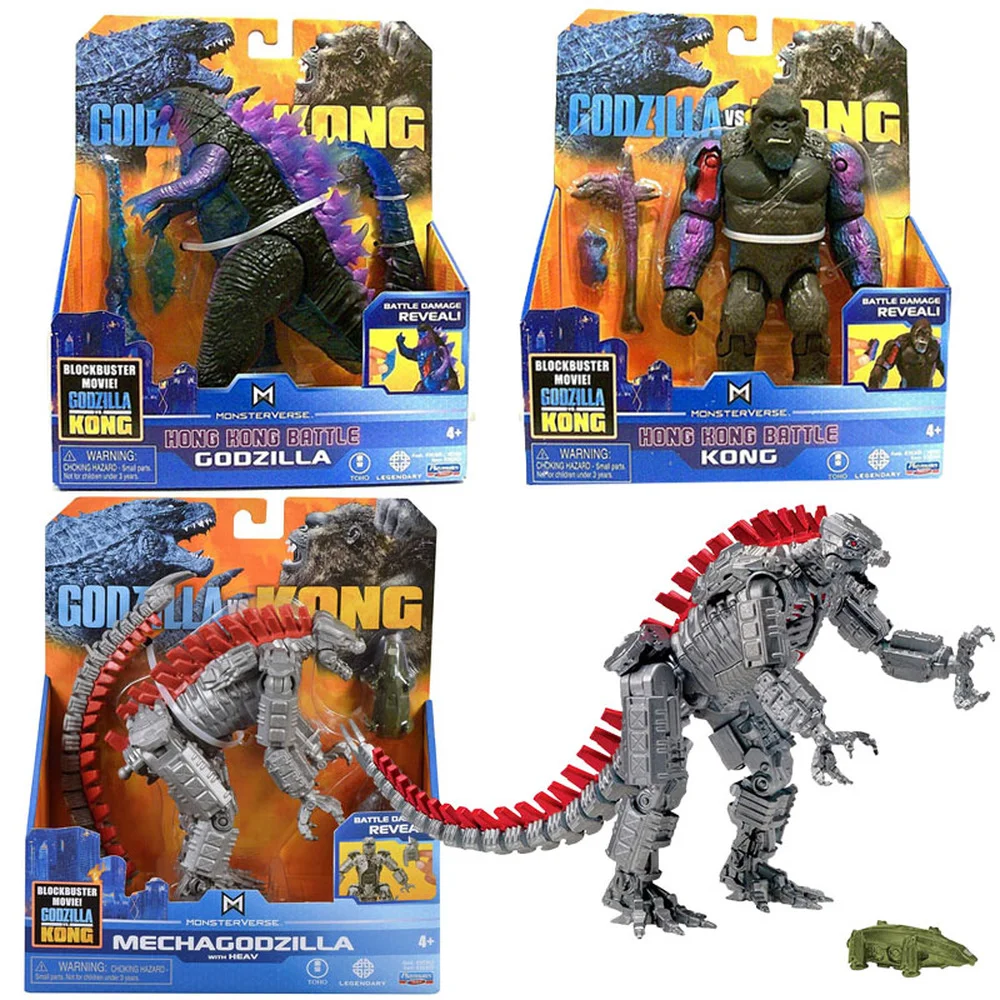 Экшн фигурка GodAzillas Vs Kong из ПВХ 15 см|Игровые фигурки и трансформеры| |