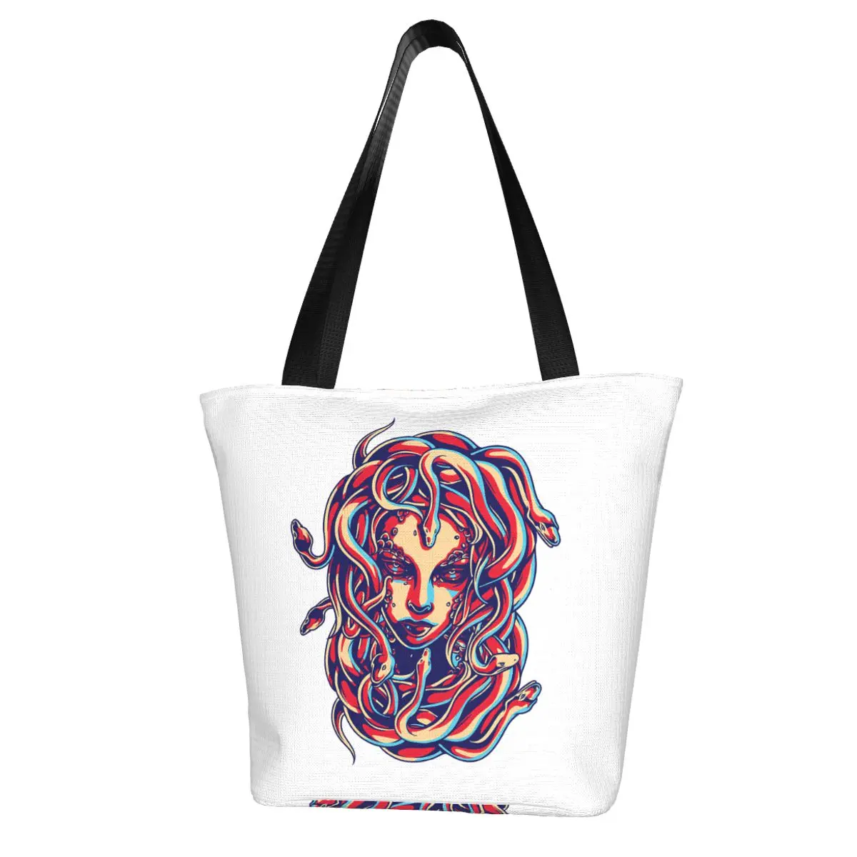 Medusa Shopping Bag Aesthetic Cloth Outdoor Handbag Female Fashion Bags