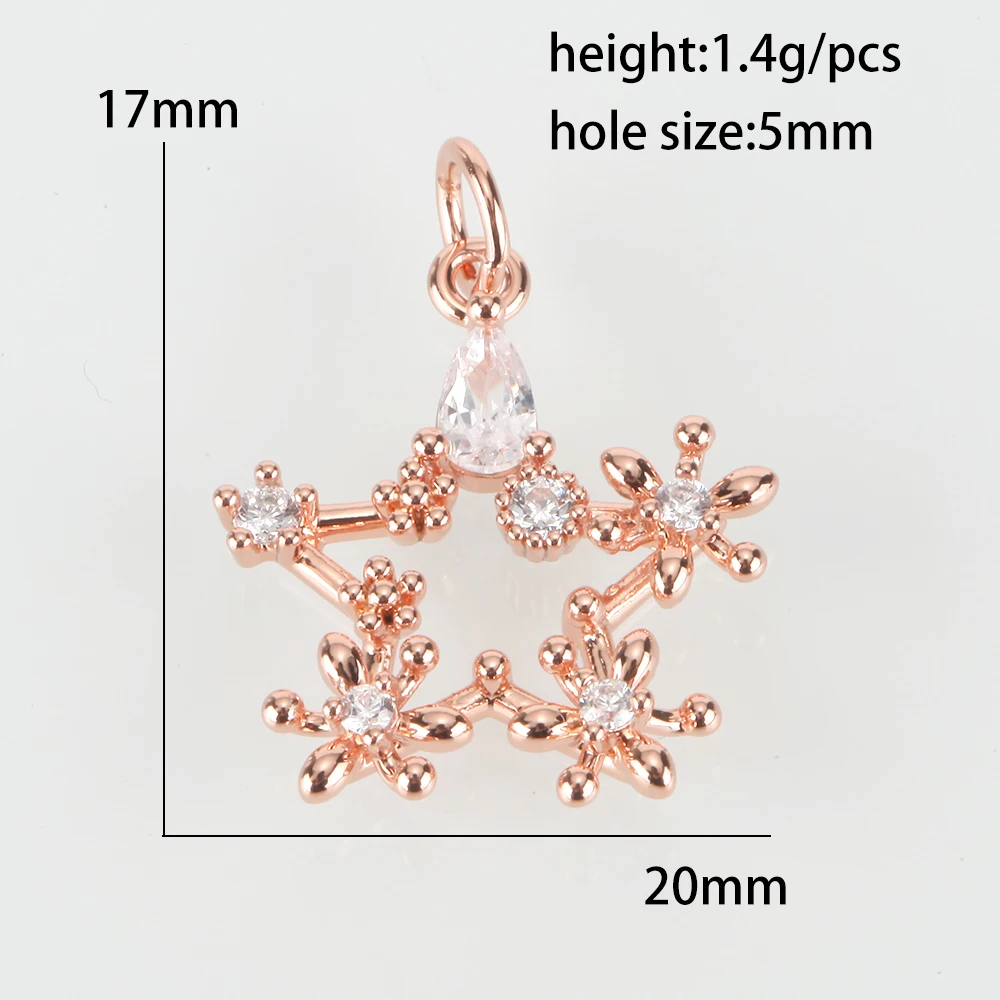 Золотые Подвески для изготовления ювелирных изделий винтажные медные