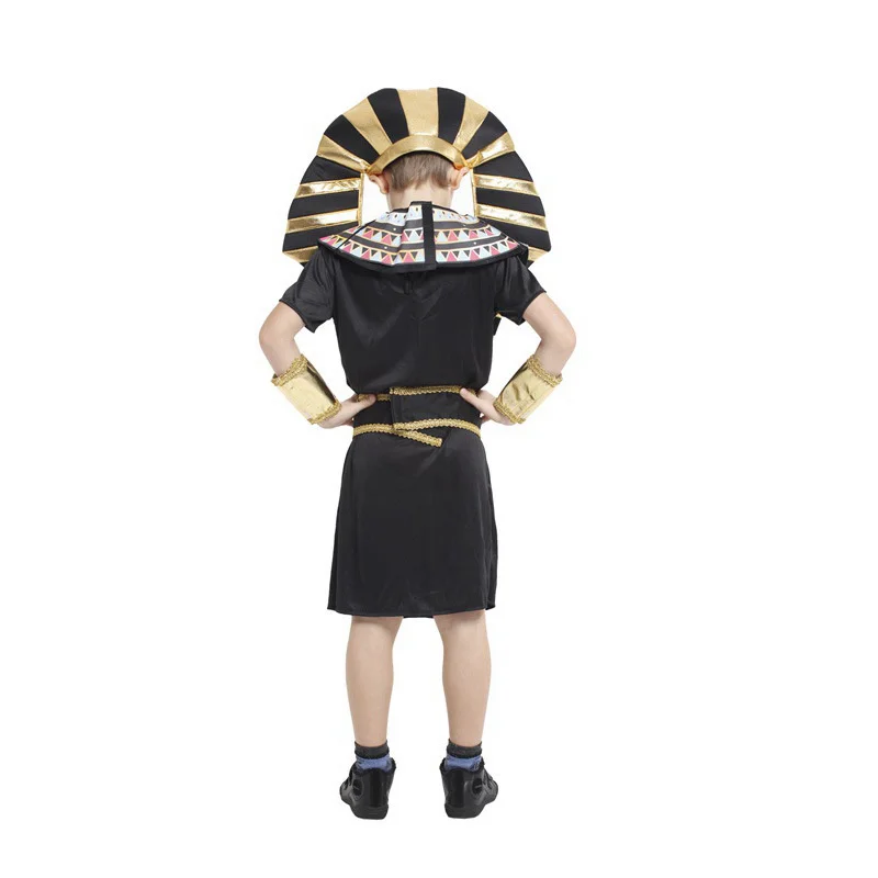 Малыши Мальчики египетский фараон Косплей Хэллоуин костюмы для детей
