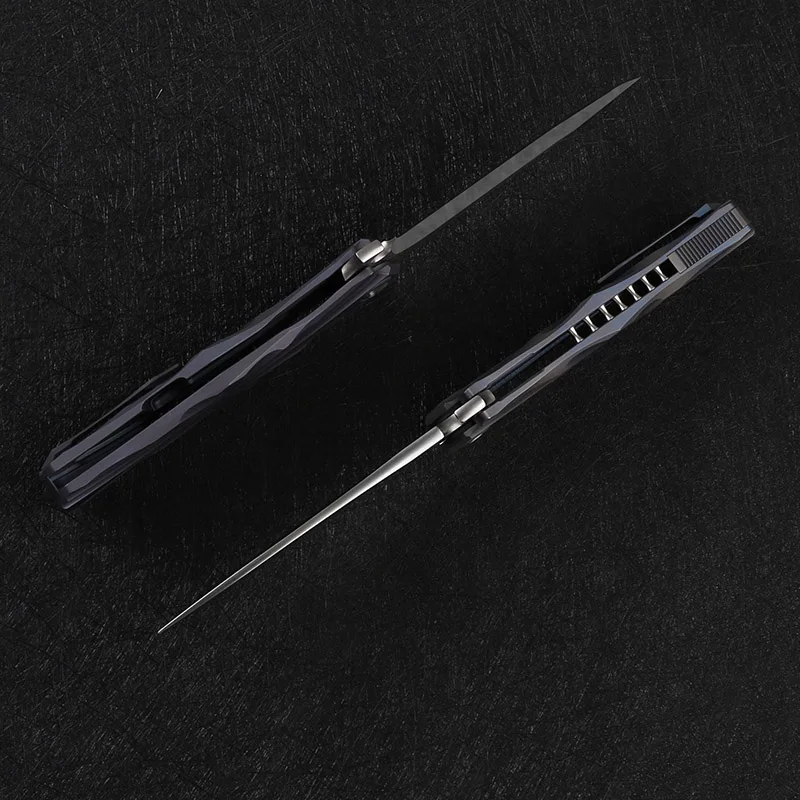 Титановый плавник DICORIA VENOM Kevin John T series M390 складной нож тактические ножи для