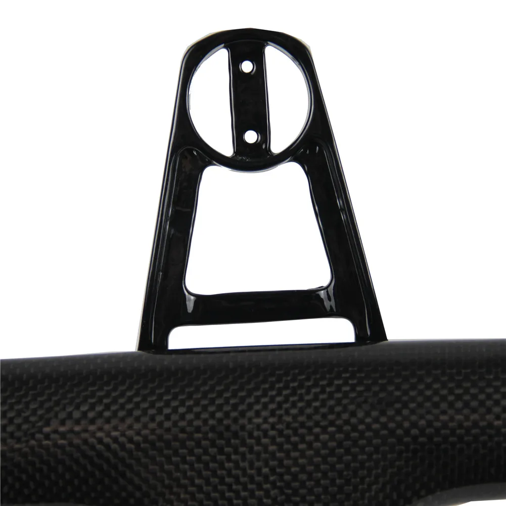 Руль велосипедный Spcycle Aero из углеродного волокна со встроенной ручкой 3k матовый