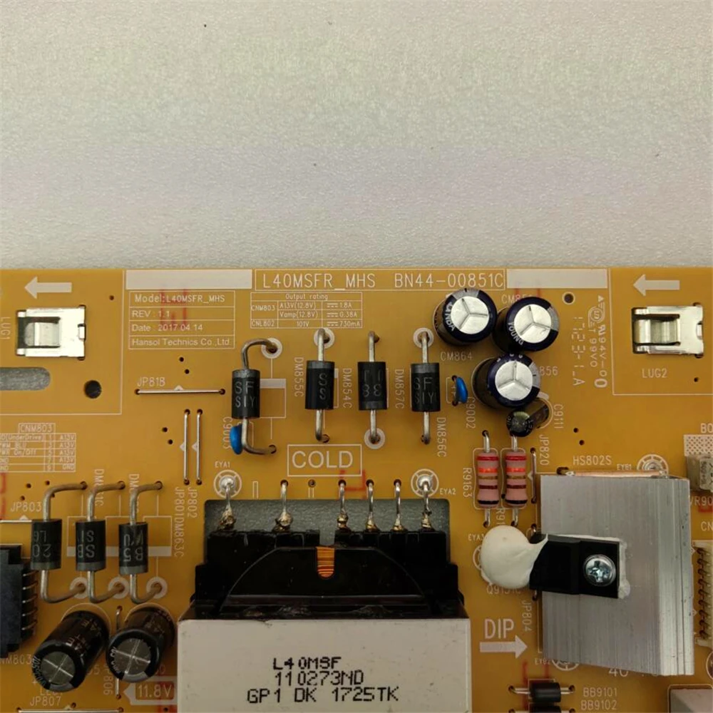 un40m5300af UA40J5000AR UA40J5000ARXXP UN40J5200DF Power Board L40MSFR_MHS BN44-00851C