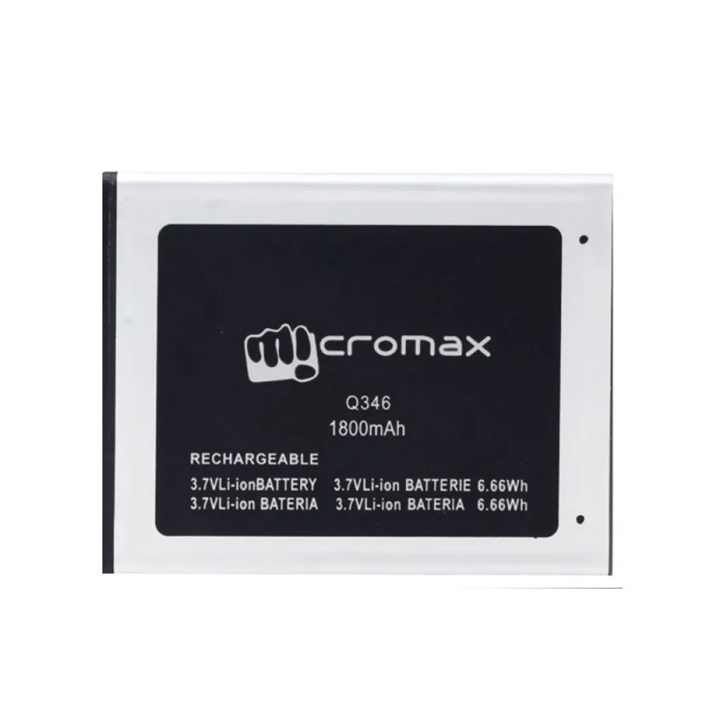 Аккумуляторная батарея для телефона Micromax Q346 высокое качество 1800