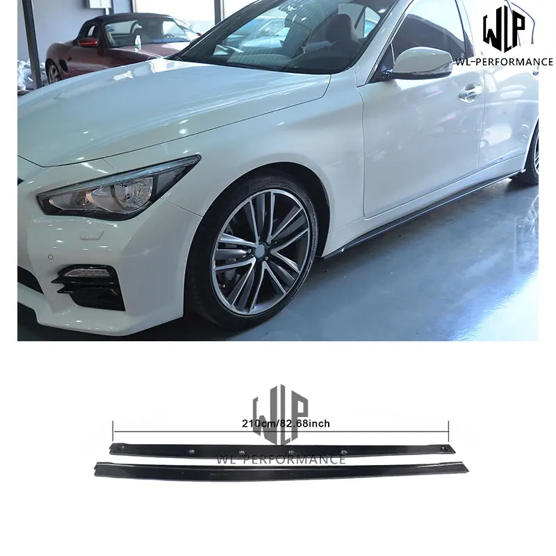 Q50 высококачественный комплект из углеродного волокна для кузова автомобиля