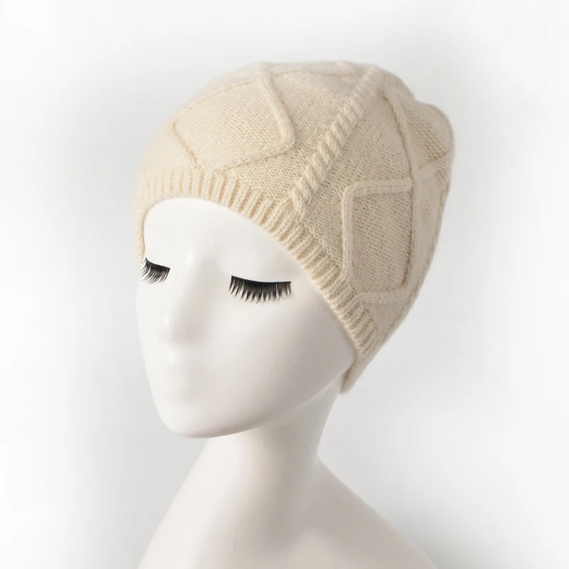 Женские и мужские шапки зимняя шапка вязаная Осенняя шерстяная теплая