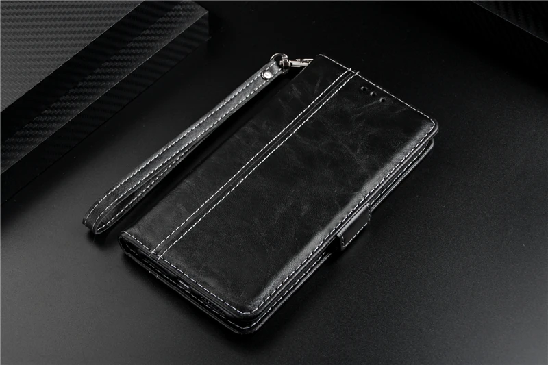 Coque Note 7 Pro, простой модный роскошный кожаный чехол с откидной крышкой для пар, для Xiaomi Redmi Note7Pro, чехол для карт, Celular