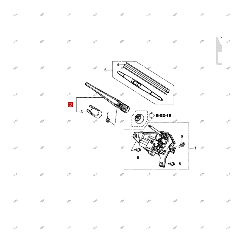 

Car Wiper strip Front windshield wiper blade Rear wiper Wiper rubber hon dab ree ze Wiper Blade Wiper rubber sheet