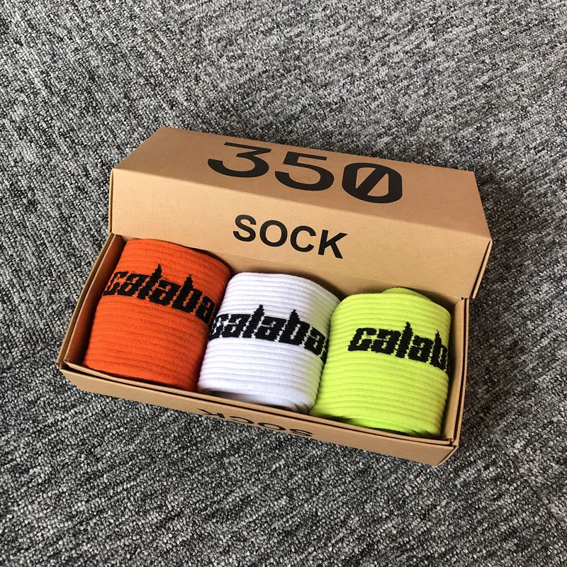 3 пар/кор. модный запас 350 стиль 350V2 мужские уличные европейские хип хоп подходящие