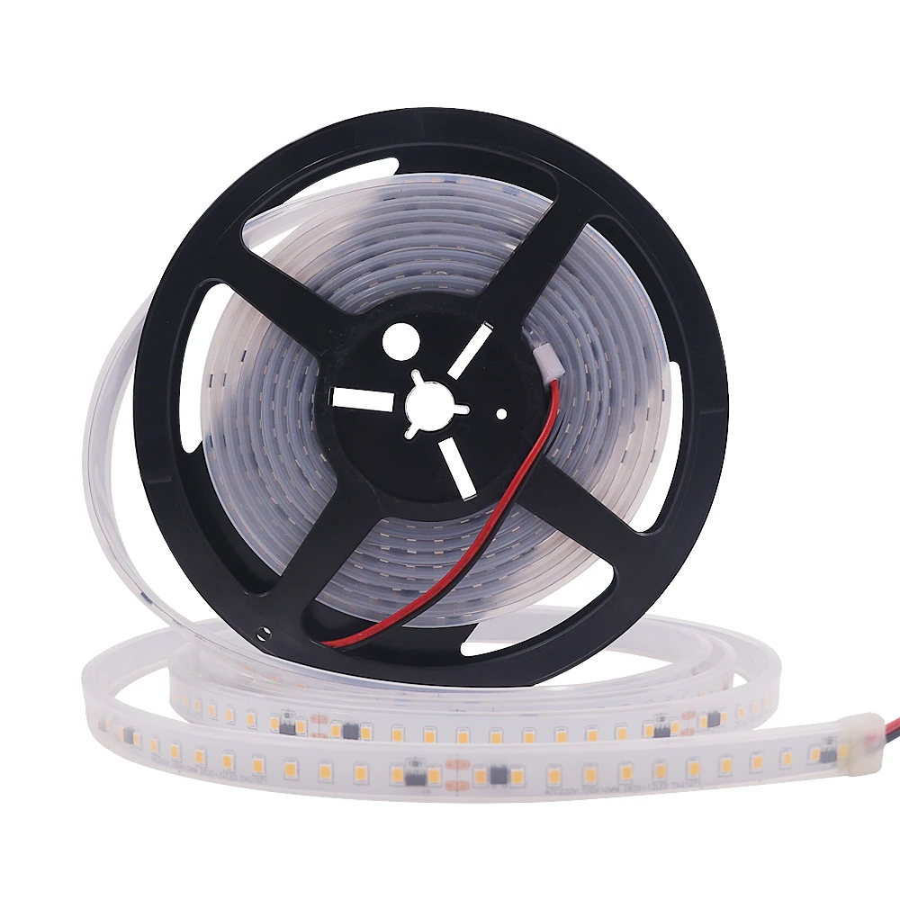 5 м IP67 Водонепроницаемый светодиодный ленточный светильник 220 В 2835 SMD 120