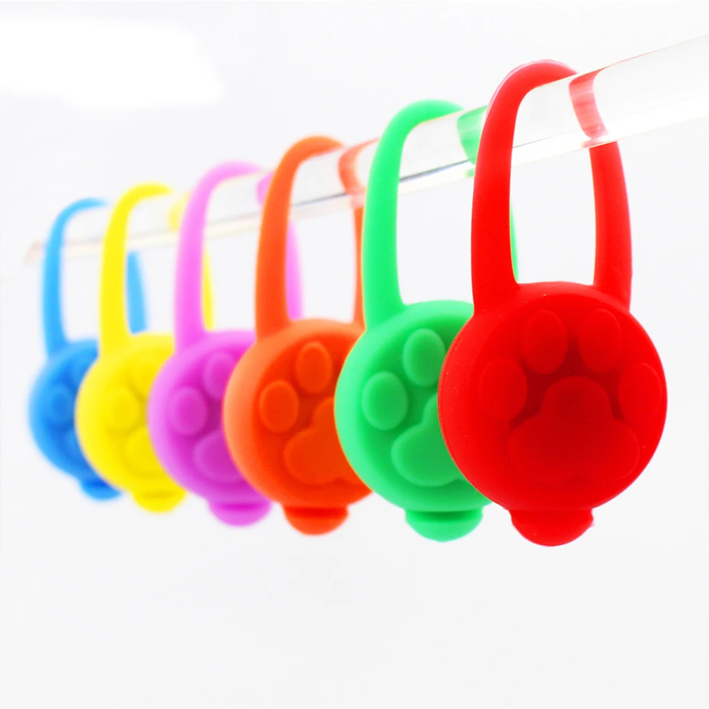 Силиконовый светодиодный собачий ошейник для домашних животных огни воротника