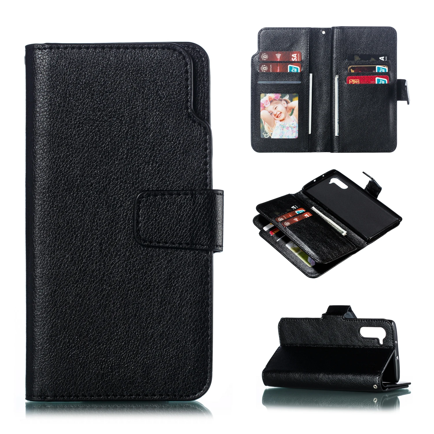 

Wallet Leather Case for Xiaomi Mi 11 Poco M3 Redmi Note 10 10S 9T K40 Pro Flip Cover Card Solts Full Protection Businesing Shell