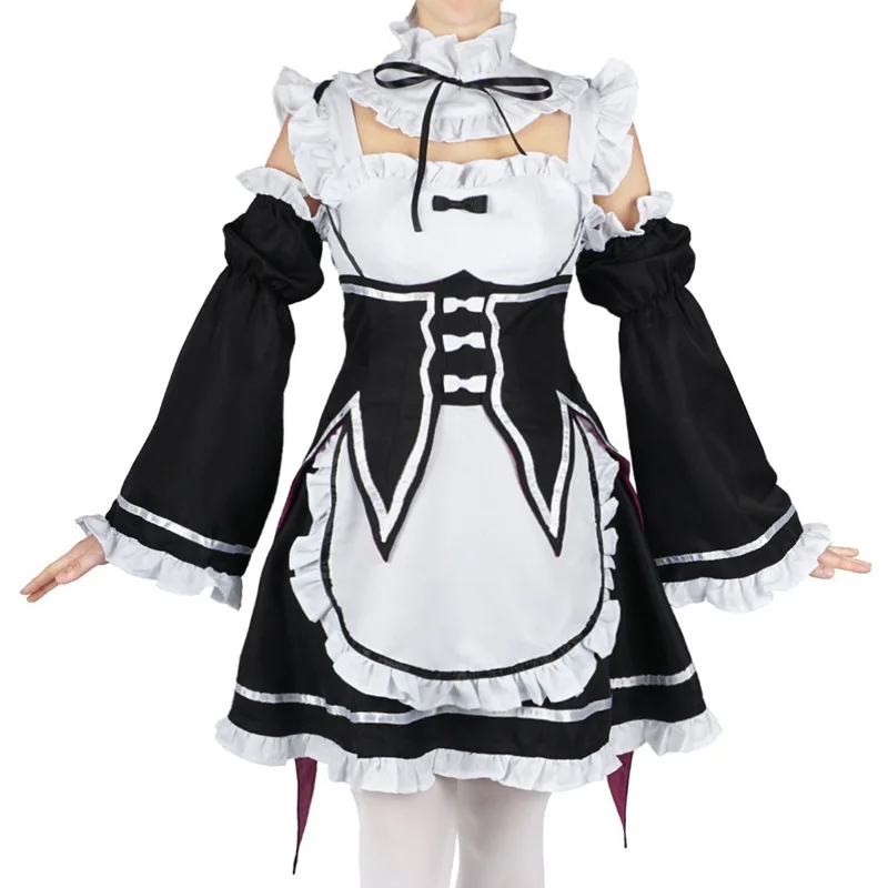 ОЗУ/Рем Косплей Re: Zero Kara Hajimeru Isekai Seikatsu Re Life In A другой мир кавайные сестры горничная