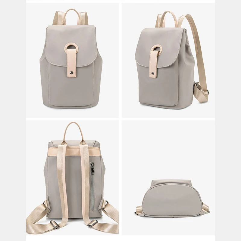 Противоугонный рюкзак женский модный большой вместительный нейлоновый