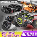 Конструктор Yeshin технический с дистанционным управлением, автомобиль, наборы моделей супер гоночных автомобилей, внедорожник, игрушки для детей, подарок на день рождения