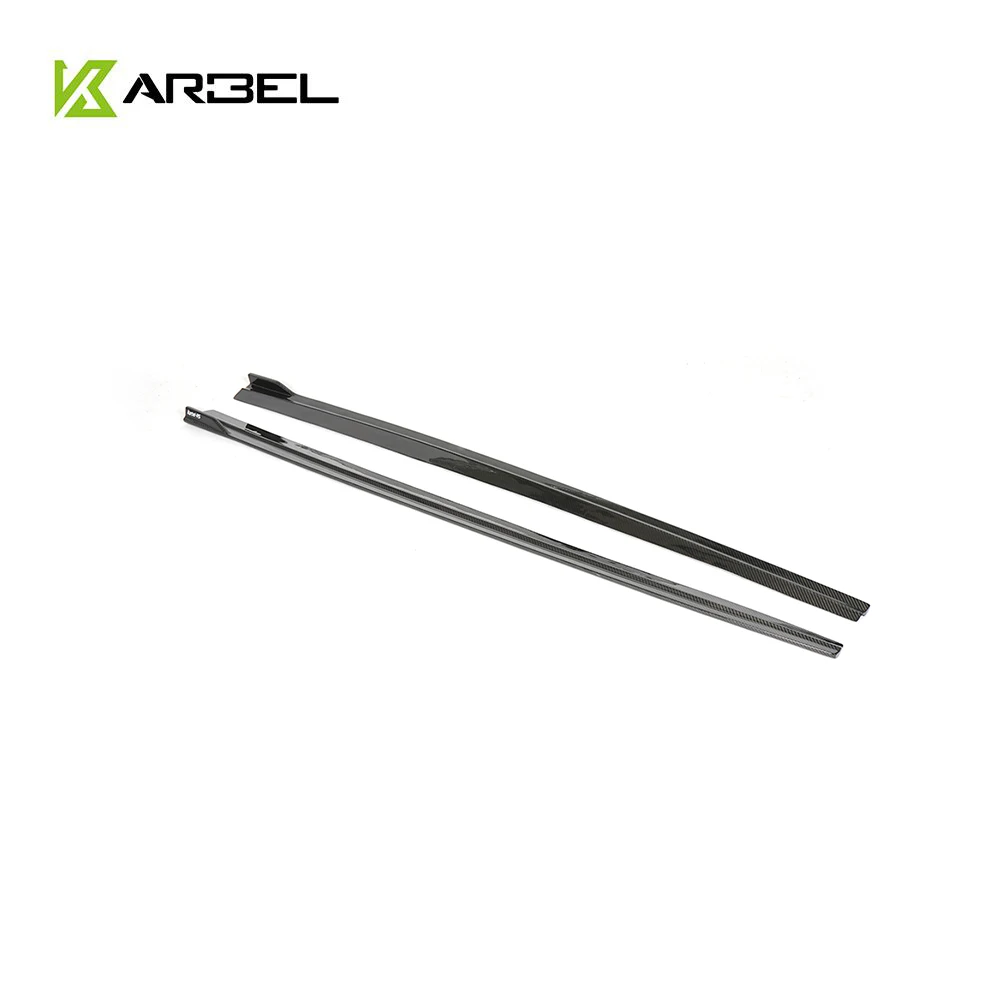 

Automobile high-strength durable fiber front and rear bumper side skirts