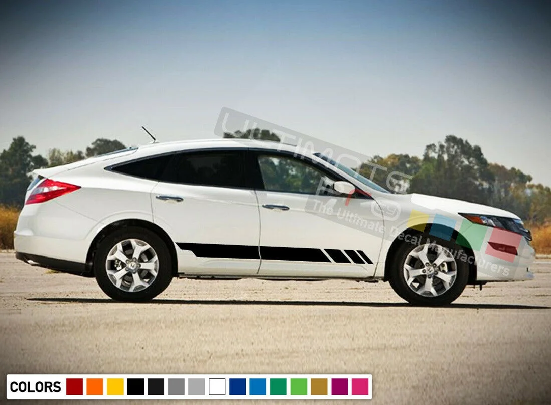

Для x2 Наклейка боковые двери полосы Honda Crosstour Крыша Стойка велосипед Спорт