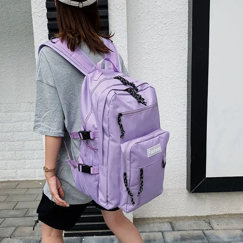 

Большой нейлоновый рюкзак для мужчин и женщин, школьные ранцы для мальчиков-подростков, Молодежные портфели для учеников средней школы, 2021
