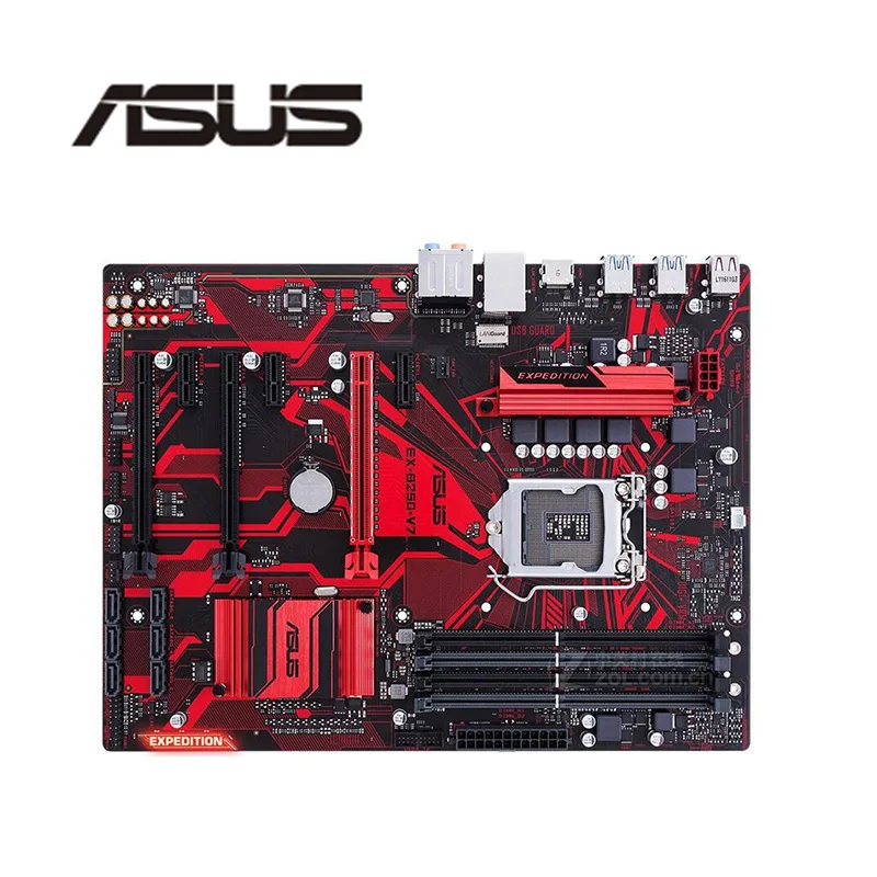 Для Asus EX B250 V7 для настольных ПК Разъем LGA 1151 DDR4 SATA3 USB3.0 материнская