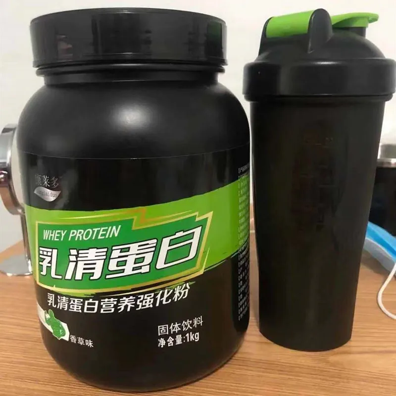 Порошок сывороточного протеина с ванильным вкусом питание для женщин и мужчин