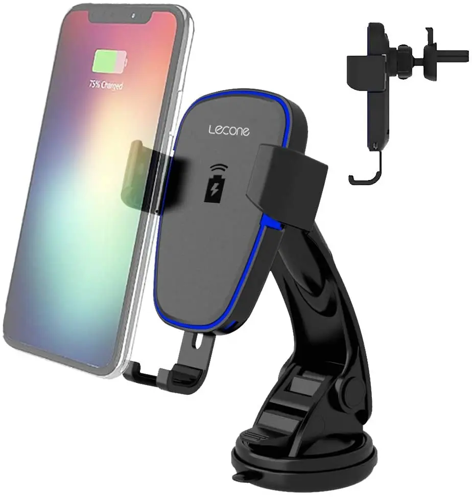 10 Вт беспроводное автомобильное зарядное устройство для Galaxy S10 + S9 7 5 Быстрая