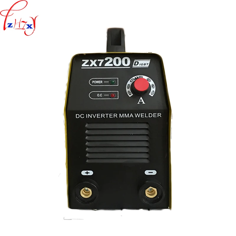 1PC Small Household Manual Welding Machine ZX7-200 Portable DC Inverter MMA Welder 220V | Инструменты