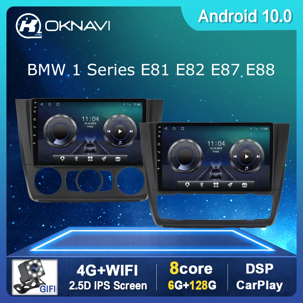 Автомобильный радиоприемник 128G новейший Android 10 0 видеоплеер для BMW 1 серии E81 E82 E87 E88